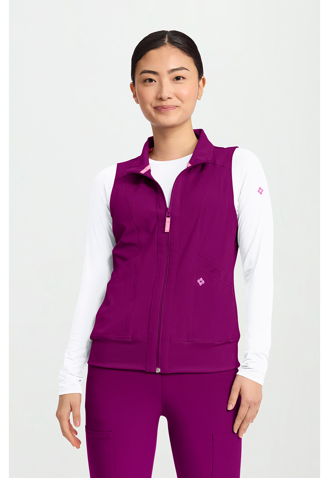 Med Couture Amp Women's MC500 Women's 4-Pocket Zip Front Vest