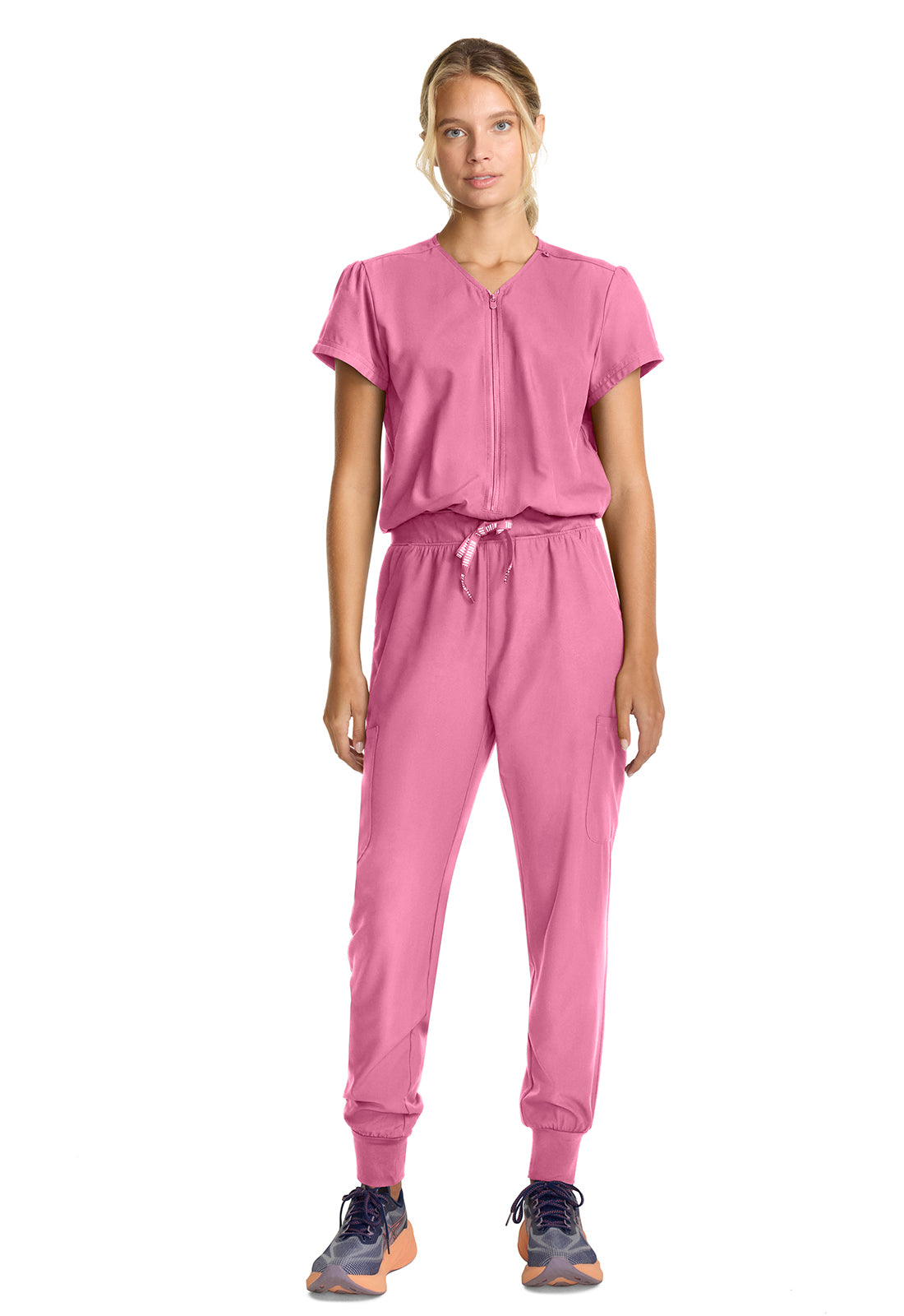 Med Couture Insight Women's MC510 Women's Zip Front Jumpsuit