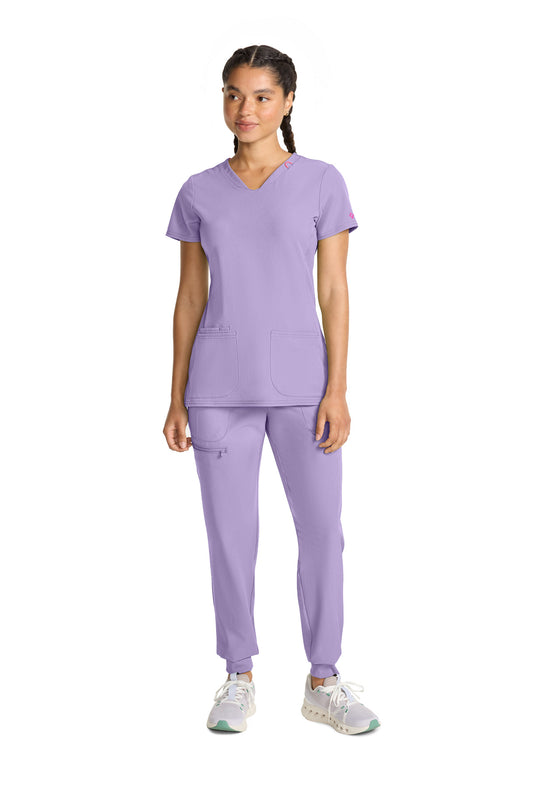 Med Couture Amp MC702 V-Neck Top