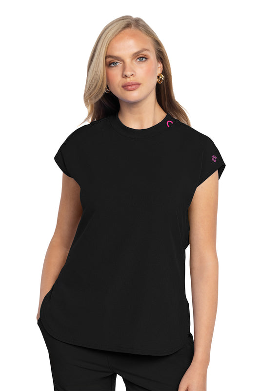 Med Couture Amp MC703 Doleman Round Neck Tuckable Top