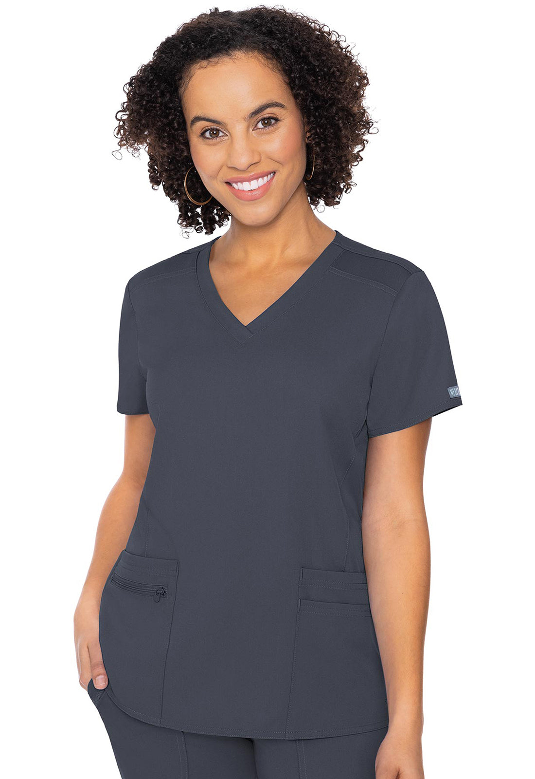 Med Couture Touch Women's MC7468 4 Pocket Top