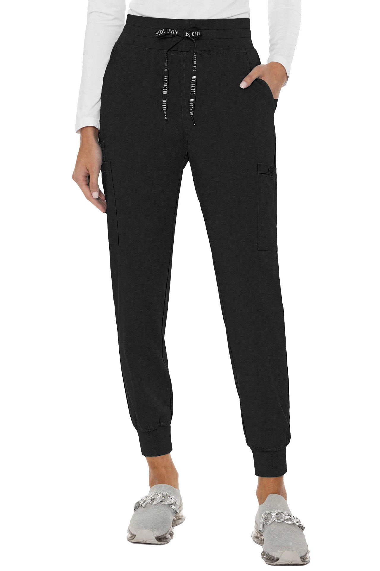 Med Couture Touch 7705 Petite Double Cargo Jogger