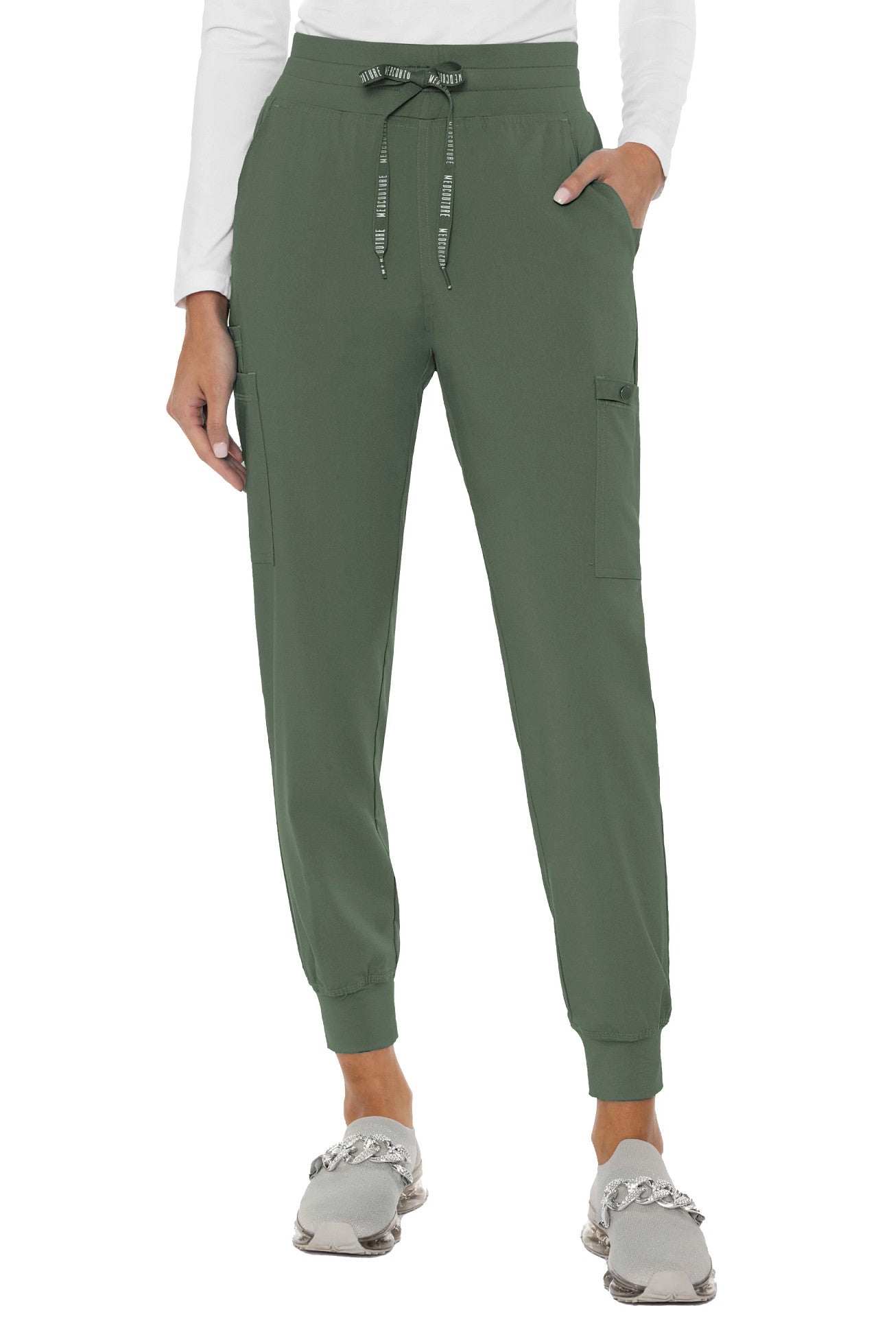 Med Couture Touch 7705 Petite Double Cargo Jogger