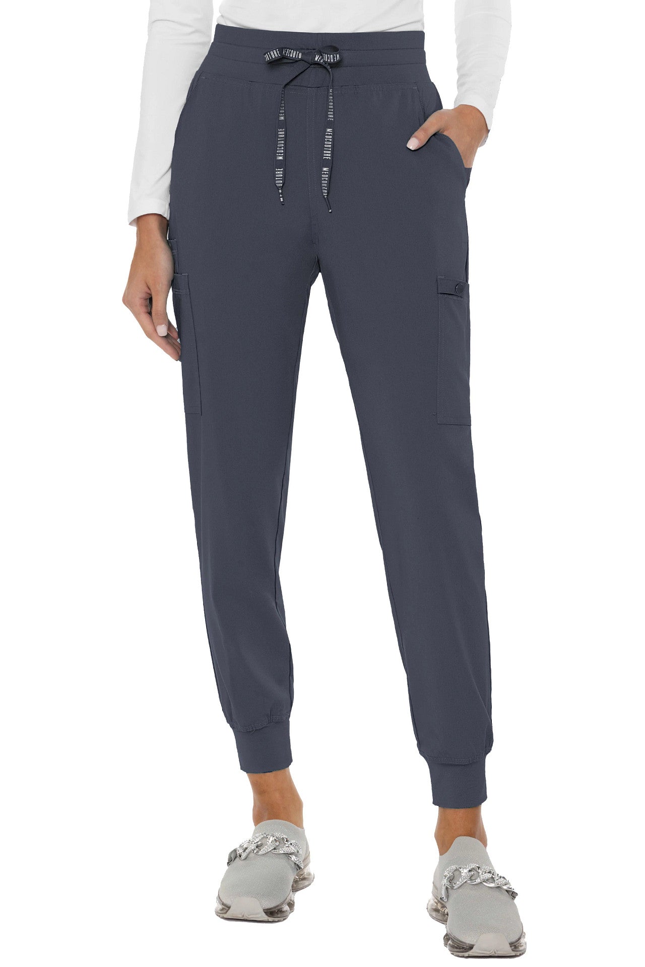 Med Couture Touch 7705 Petite Double Cargo Jogger