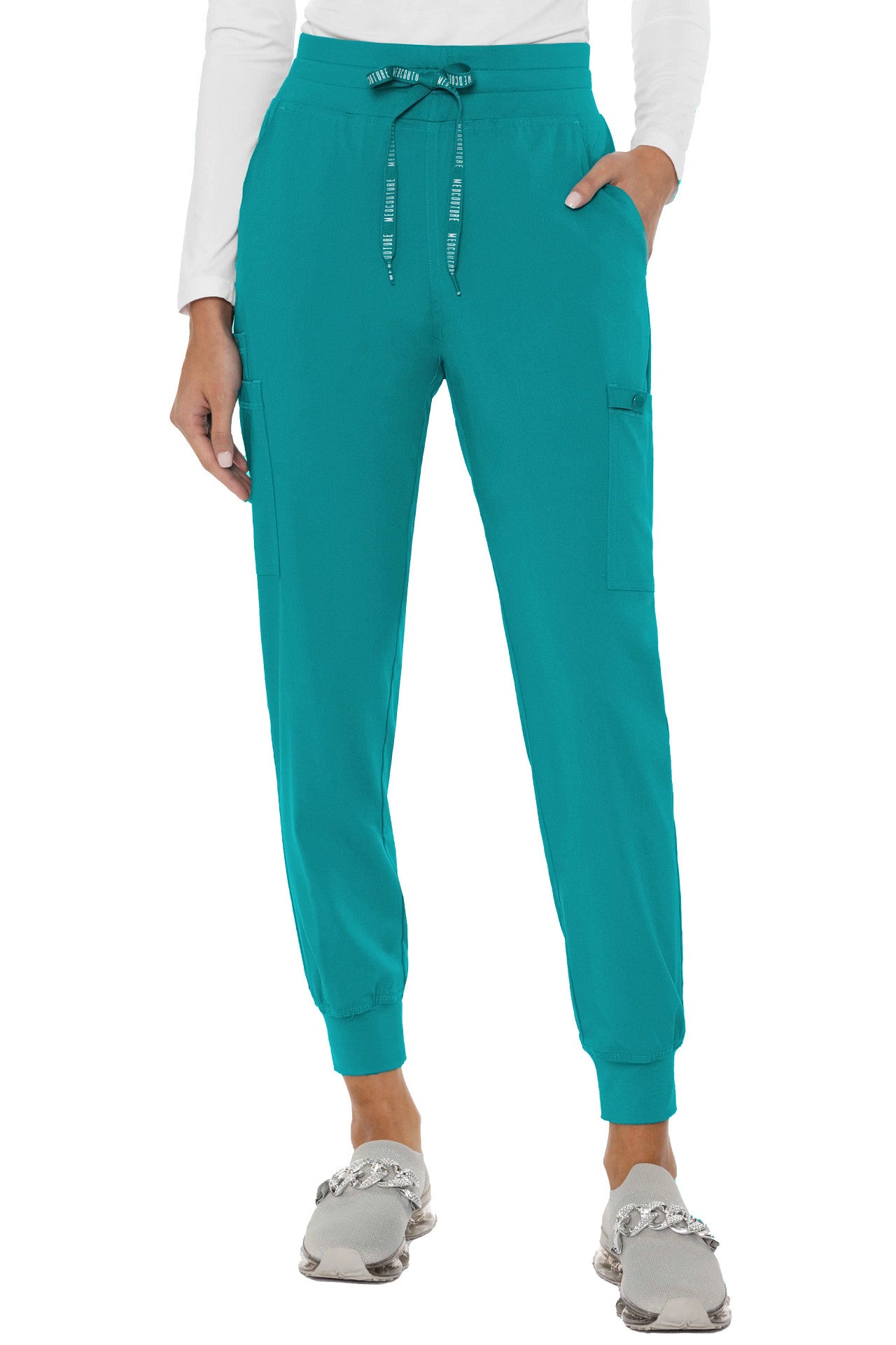 Med Couture Touch 7705 Petite Double Cargo Jogger