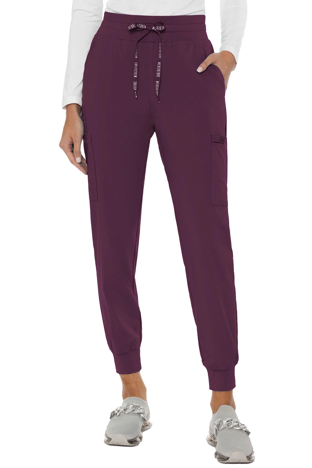 Med Couture Touch 7705 Petite Double Cargo Jogger