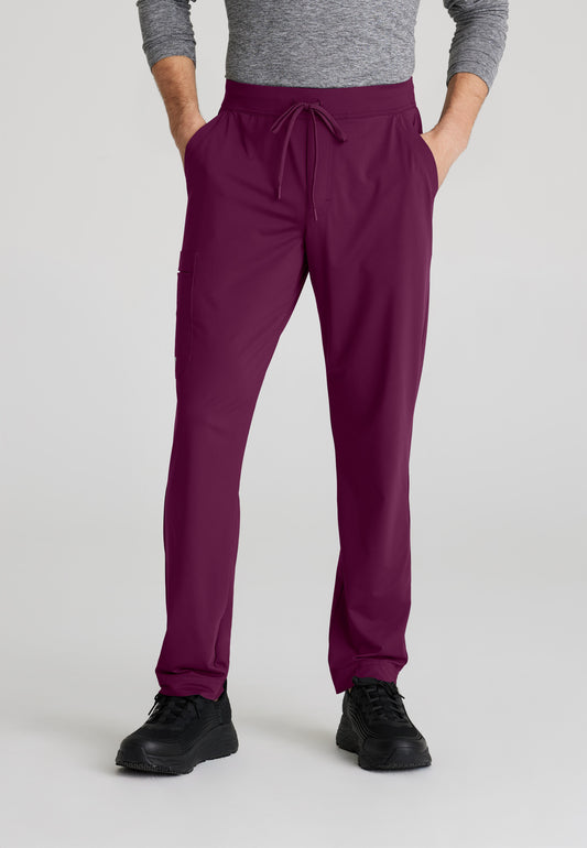 Skechers Slip-Ins SKP659 Men's Short Rebound 4-Pocket Slim Straight Scrub Pant