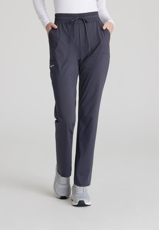 Skechers Slip-Ins SKP668 Tall Reach Shirred Waistband Straight Leg Pant