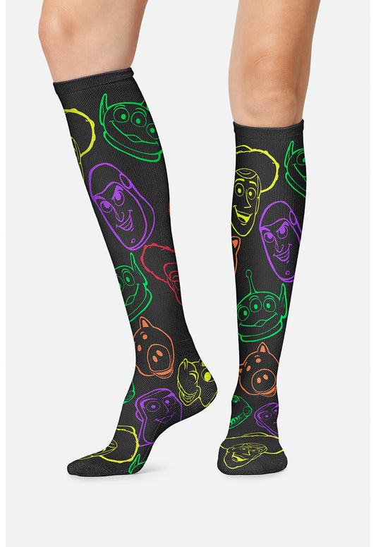 Tooniforms Legwear Women's TPRINTSUPPOR Women's 10-15mmHg Compression Socks