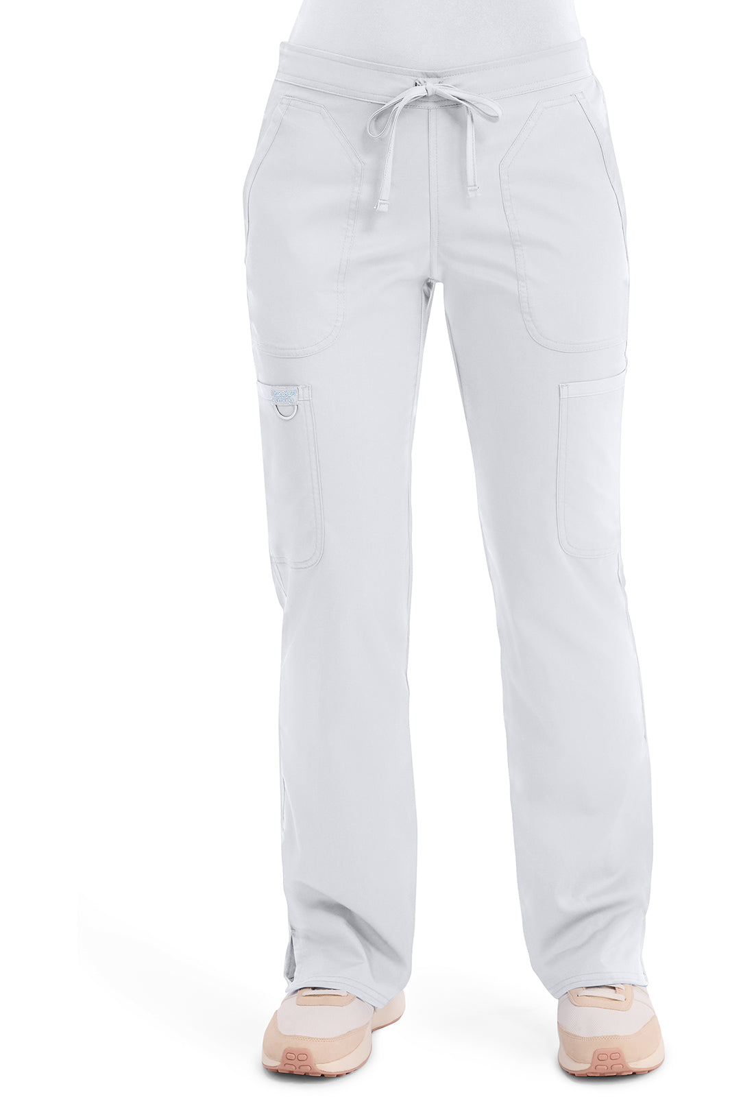 Pantalón Cherokee Revolution WW120 de tiro medio, acampanado y con cordón ajustable