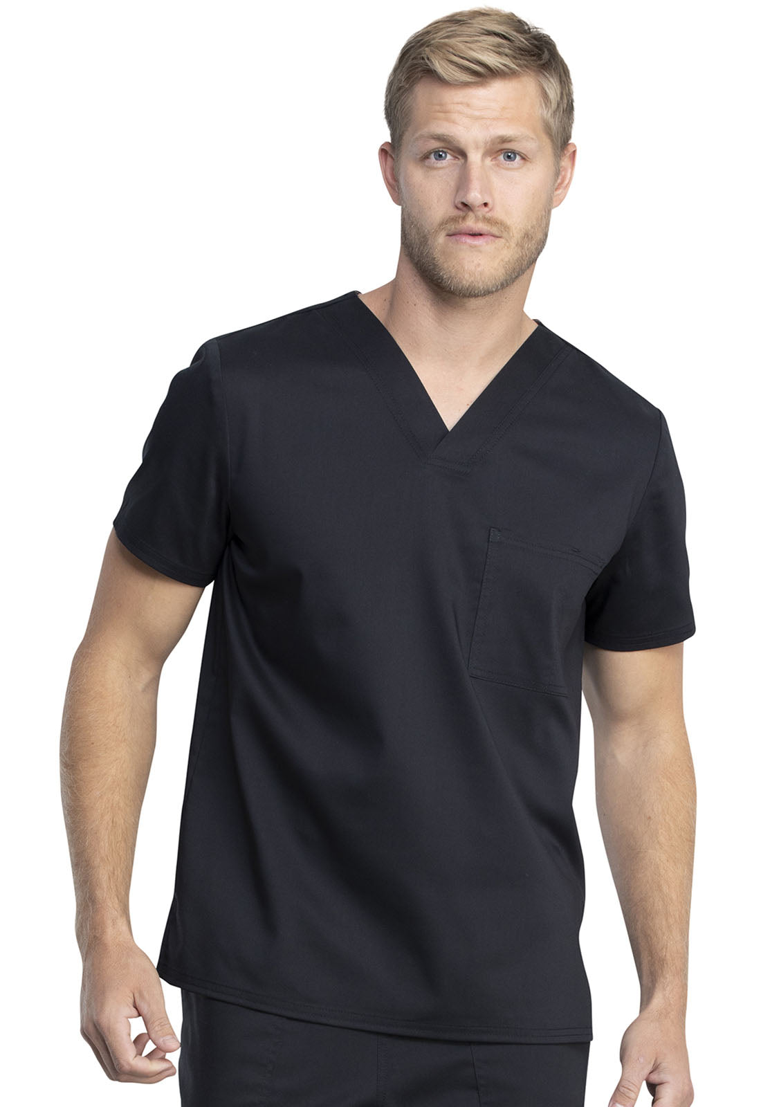 Cherokee WW Rev Tech Unisex WW742AB Unisex Tuckable V-Neck Top