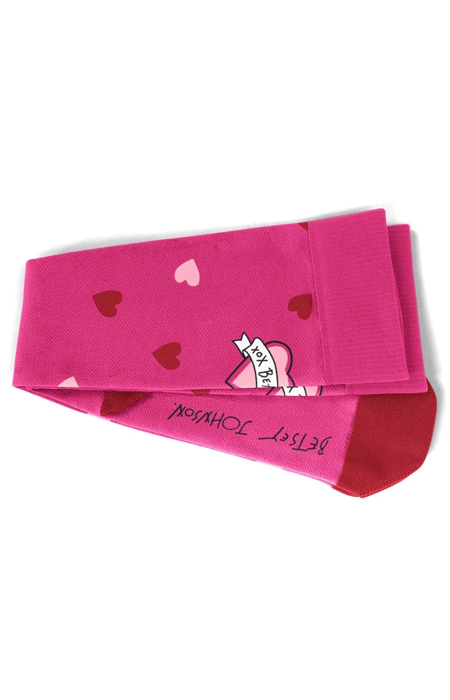 Betsey Johnson Women's BA179 Compression Socks 2-Pack