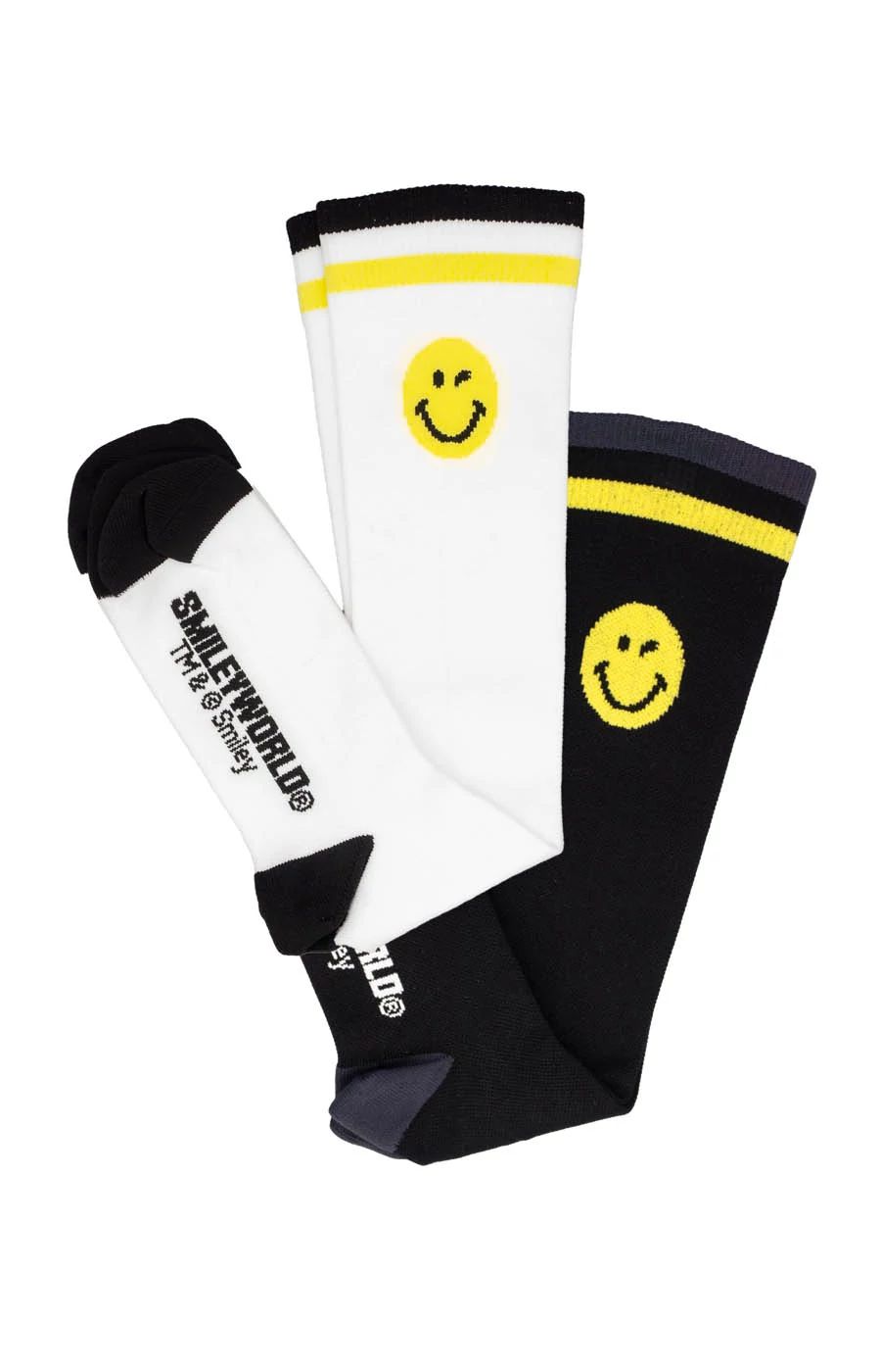 koi | SmileyWorld Compression Socks, 2 Pairs