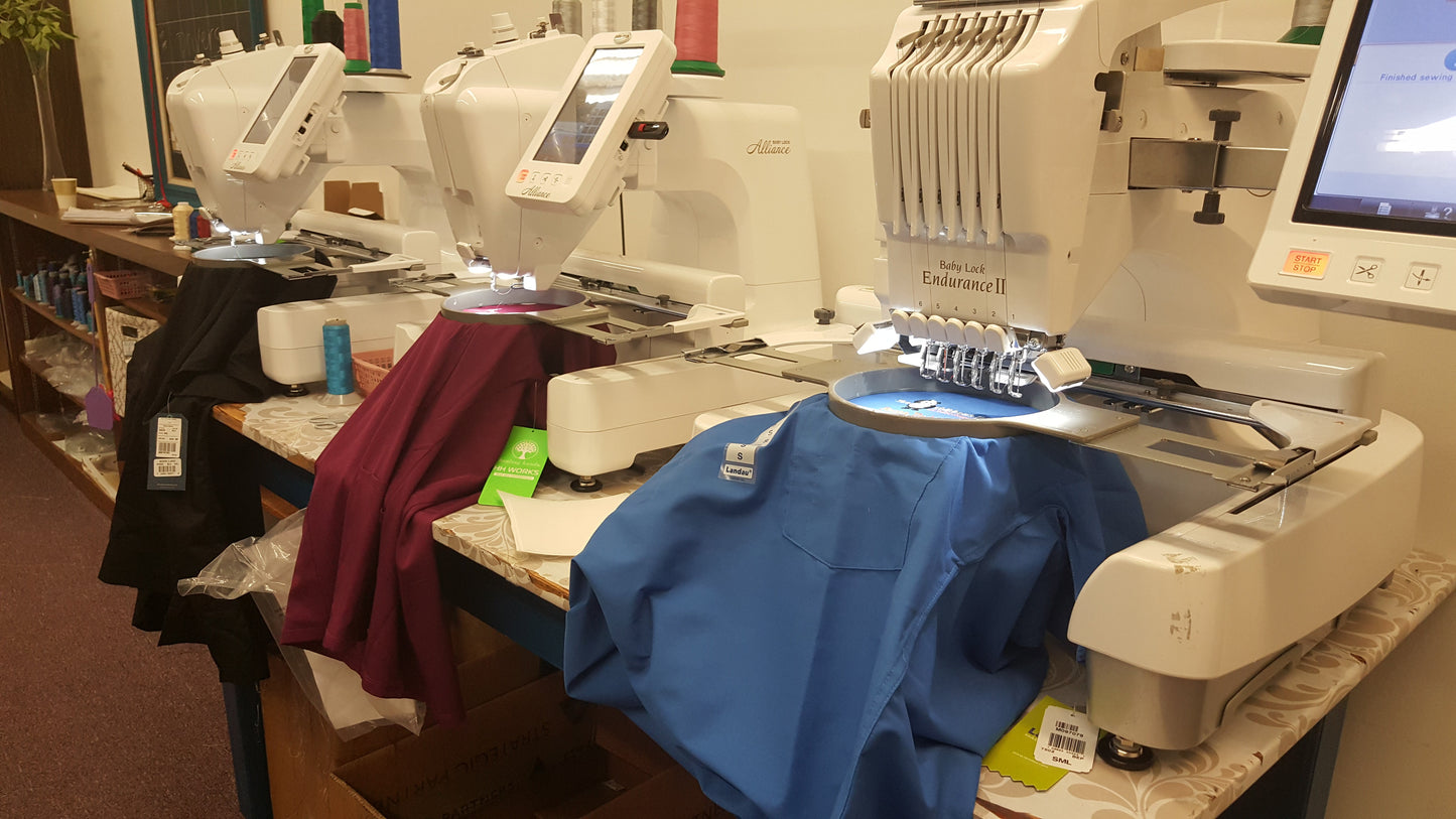 Monograma uniforme - Texto