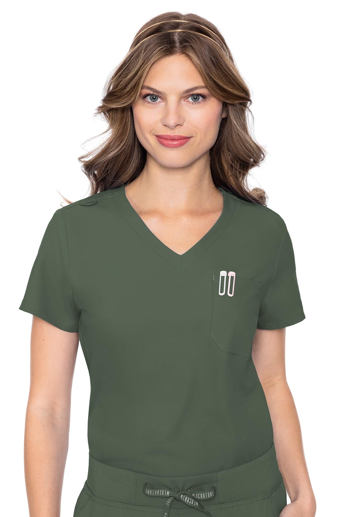 Med Couture Olive TOP