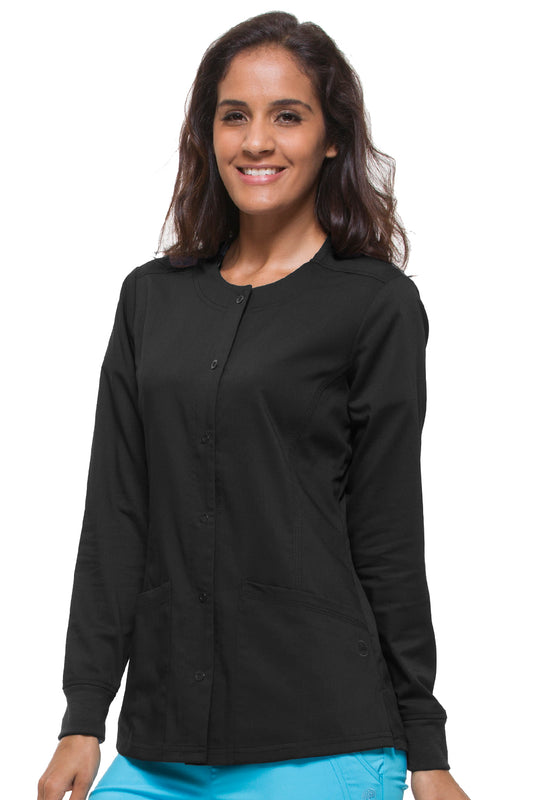 Chaqueta con estampado de margaritas de Healing Hands Purple Label 5063
