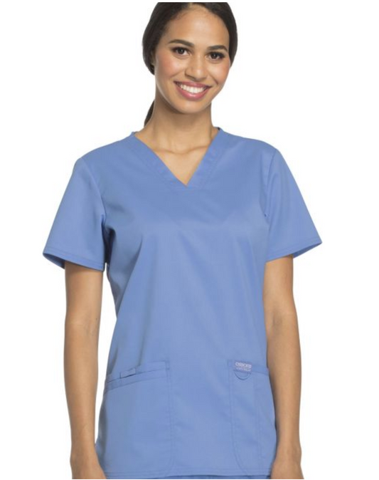 Cherokee Revolution WW620 V-Neck Top