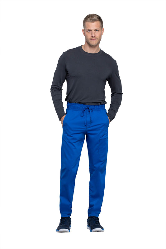Pantalón deportivo Cherokee Revolution WW012 de tiro natural y pierna recta para hombre