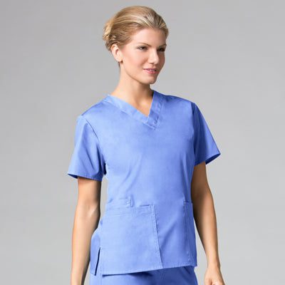 Maevn Core 1016 Women's Classic V-Neck Top