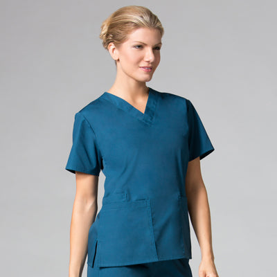 Maevn Core 1016 Women’s Classic V-Neck Top