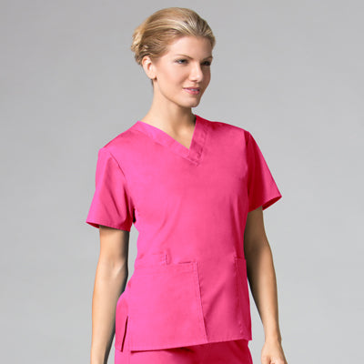 Maevn Core 1016 Women's Classic V-Neck Top