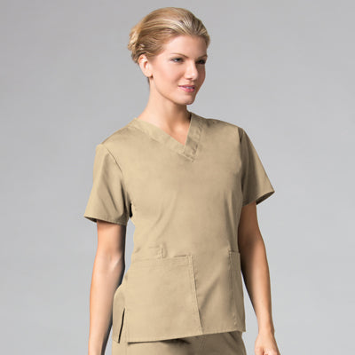 Maevn Core 1016 Women's Classic V-Neck Top