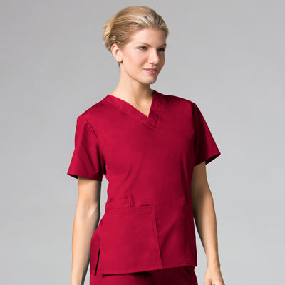 Maevn Core 1016 Women's Classic V-Neck Top