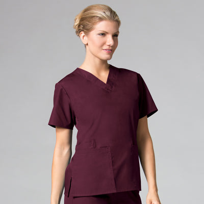 Maevn Core 1016 Women's Classic V-Neck Top