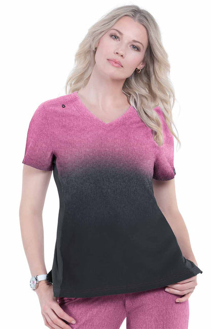 1031PR-HeatherAzaleaCharcoalOmbre-XXS