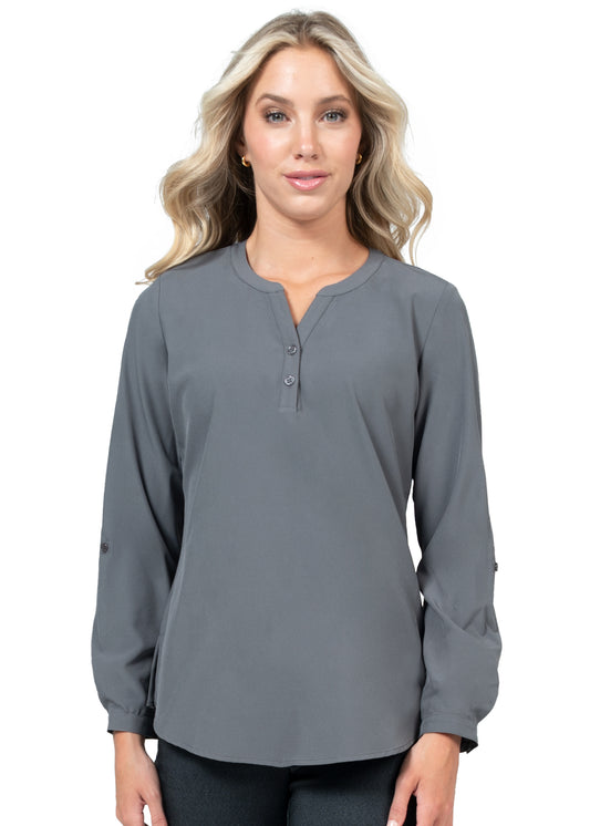 Zavaté Hospitality 1035 Stretch Blouse with 3/4 Roll