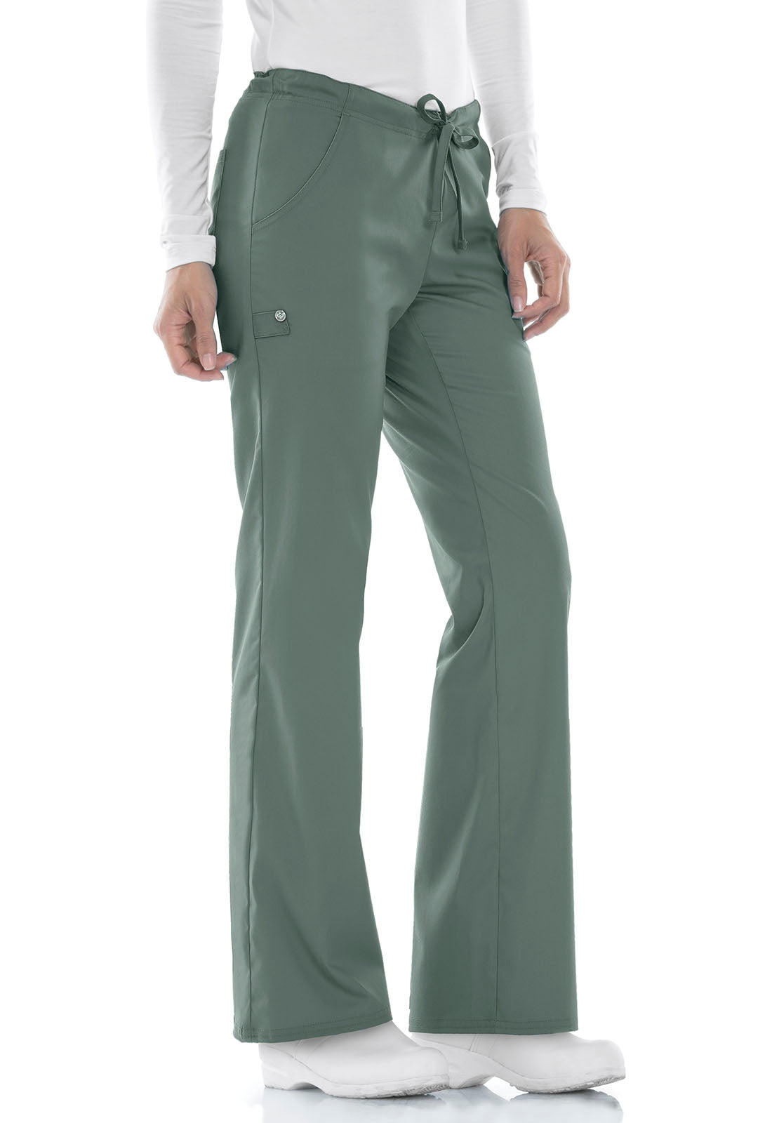 Cherokee Luxe Women's 1066 Straight Leg Drawstring Pant