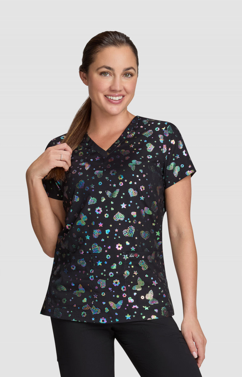 1082PR-IridescentLightBrightBlack-XXS