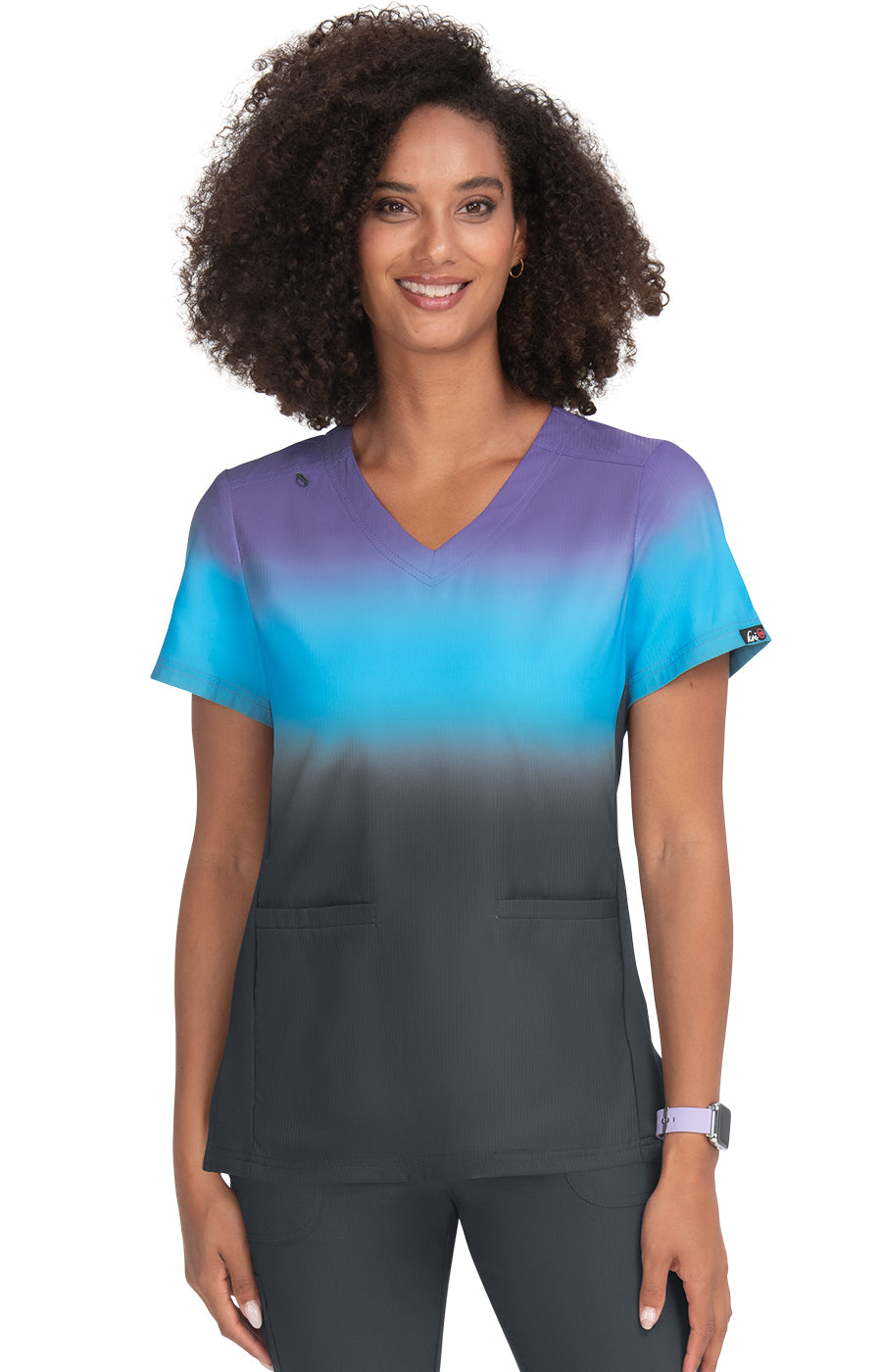 1088PLM-Wisteria/ElectricBlue/CharcoalOmbre-XS