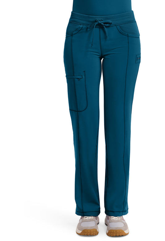 Cherokee Infinity Women's 1123A Straight Leg Drawstring Pant