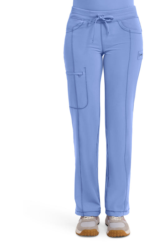 Cherokee Infinity Women's 1123A Straight Leg Drawstring Pant