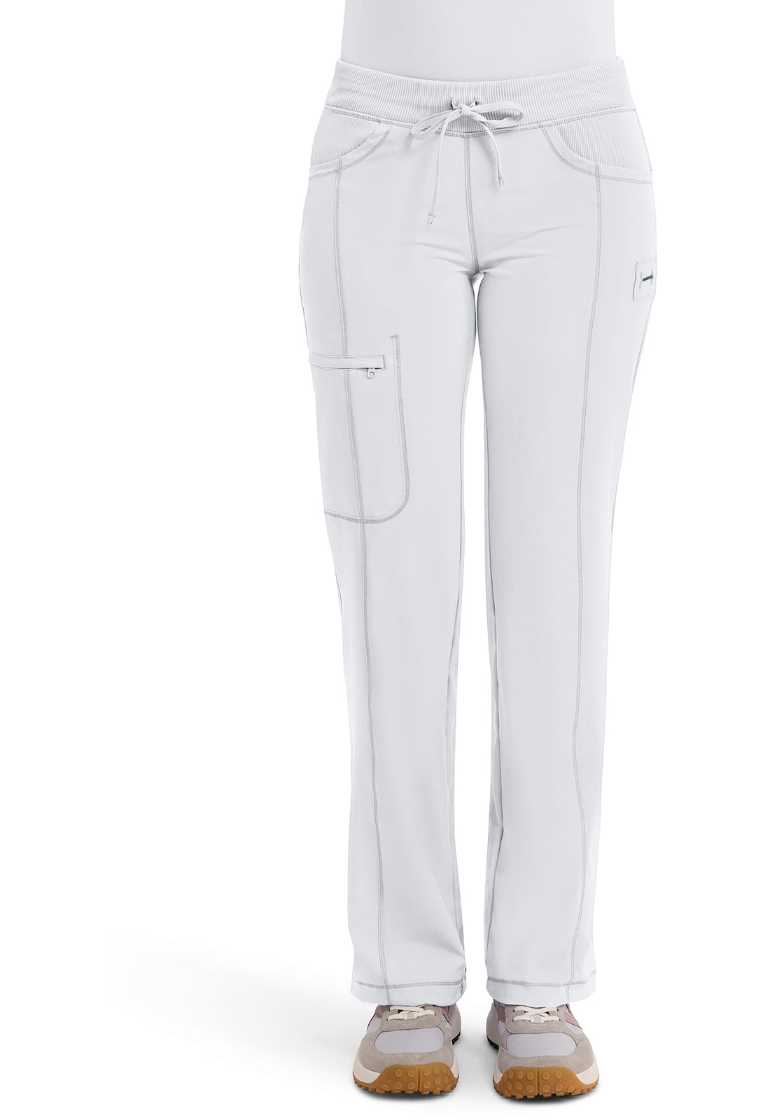 Cherokee Infinity Women's 1123A Straight Leg Drawstring Pant