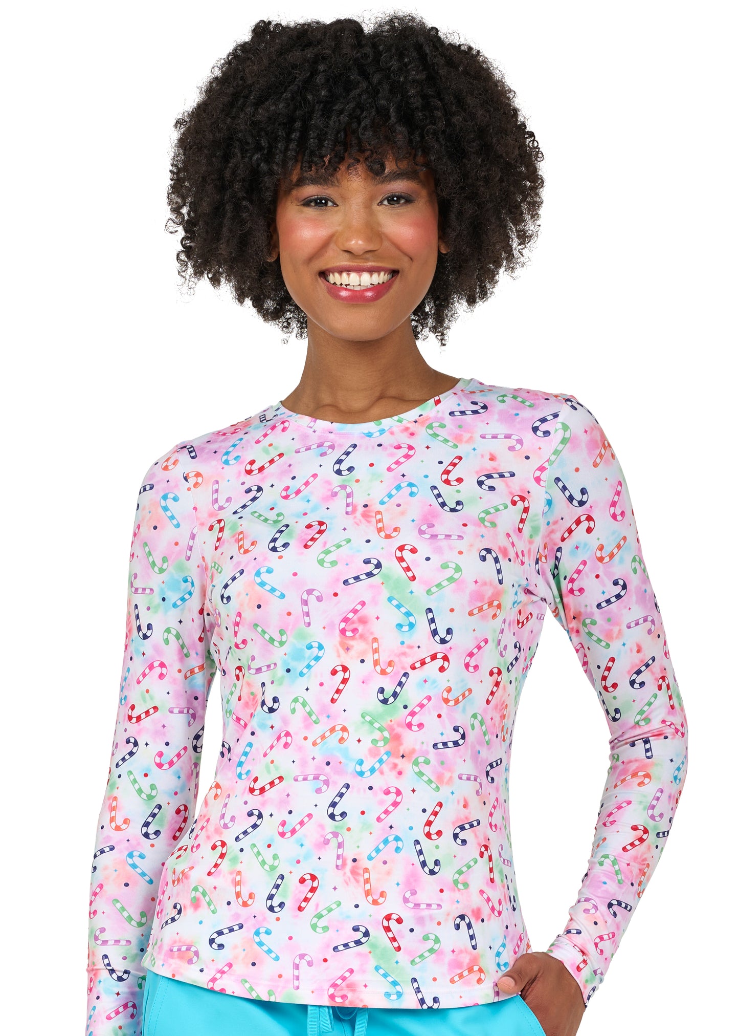 Zavaté Classic 1155 Bella Brushed Knit Printed Tee