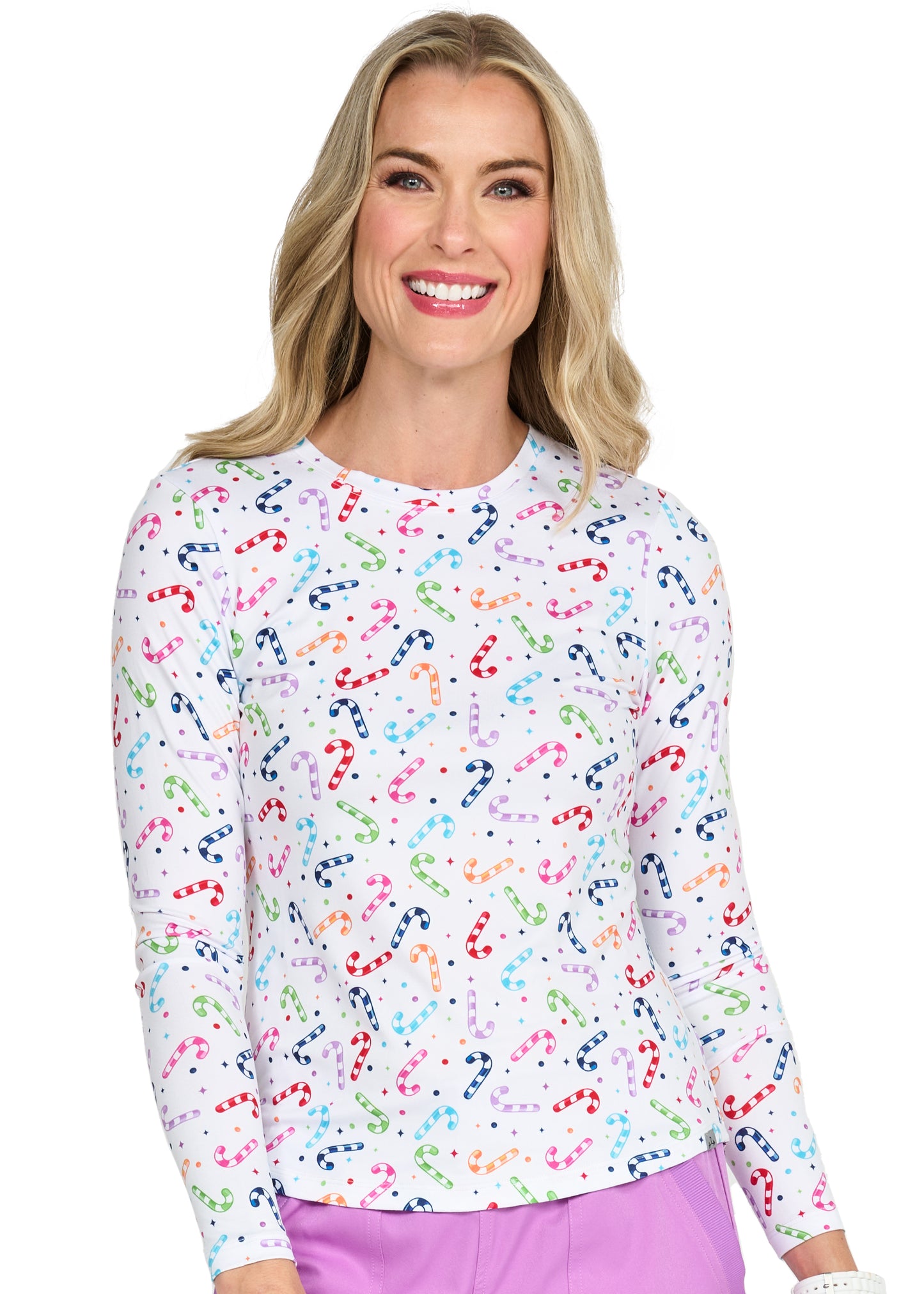 Zavaté Classic 1155 Bella Brushed Knit Printed Tee