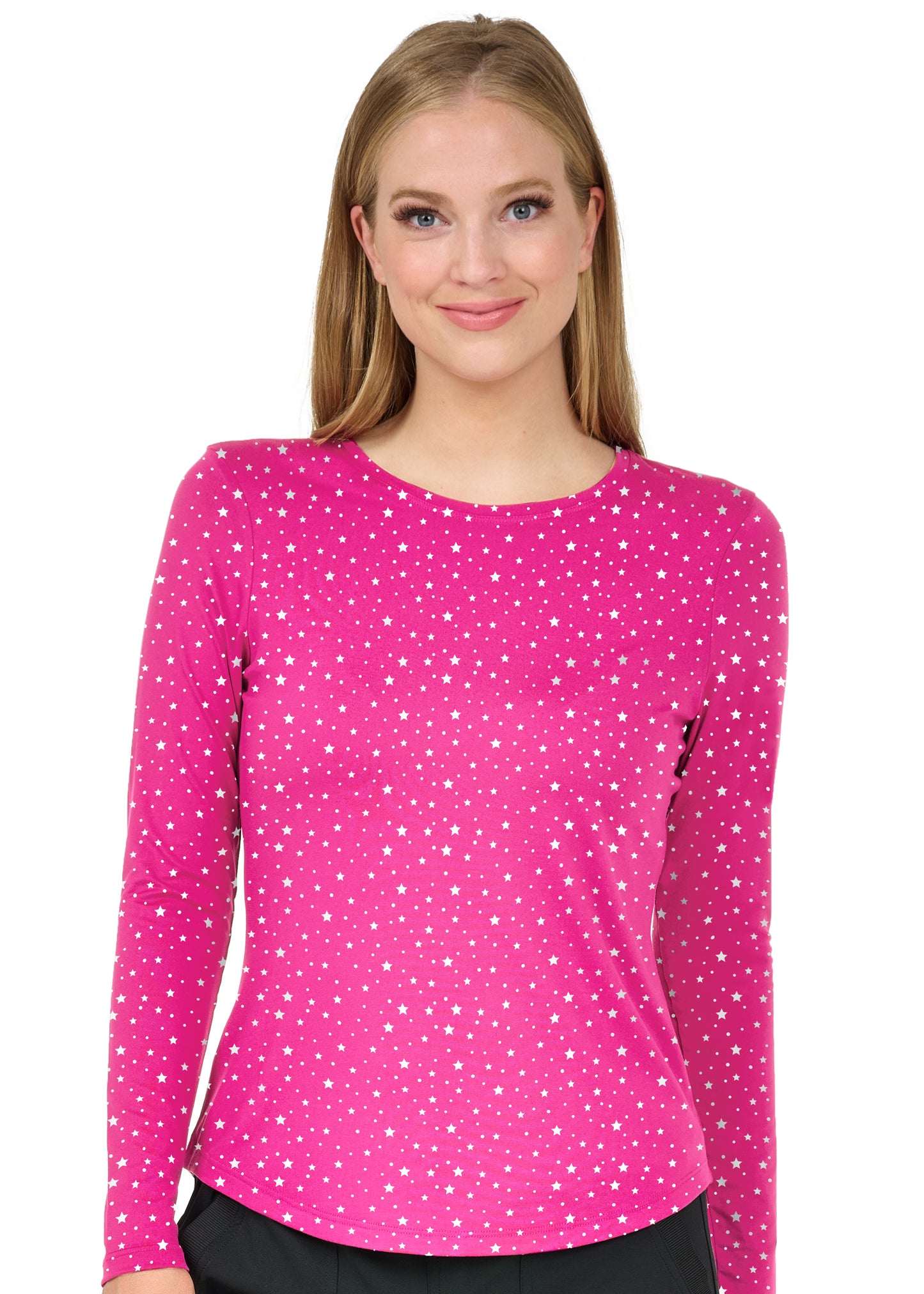 Zavaté Classic 1155 Bella Brushed Knit Printed Tee