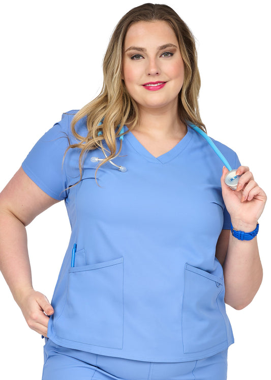 Zavate Studio 1165 Plus Size Focus V-Neck Top