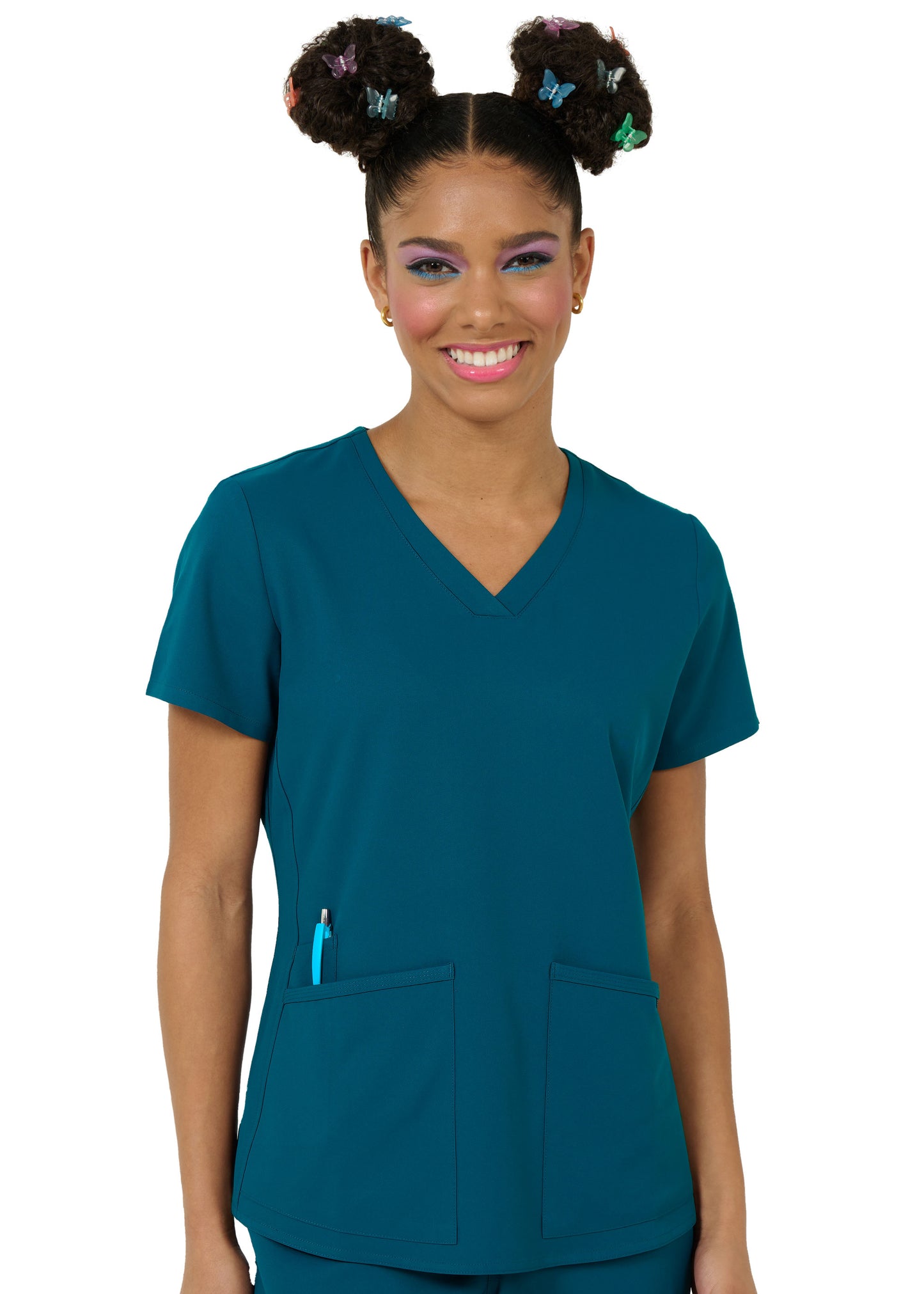 Zavaté Studio 1165 Focus V-Neck Top