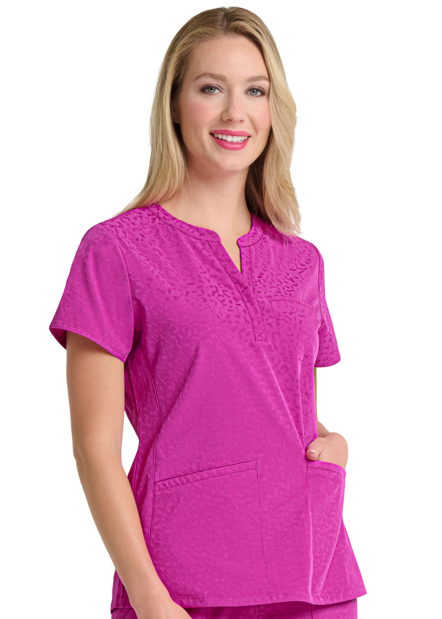 Zavaté Ava Therese 1171 Lynx Jacquard Top