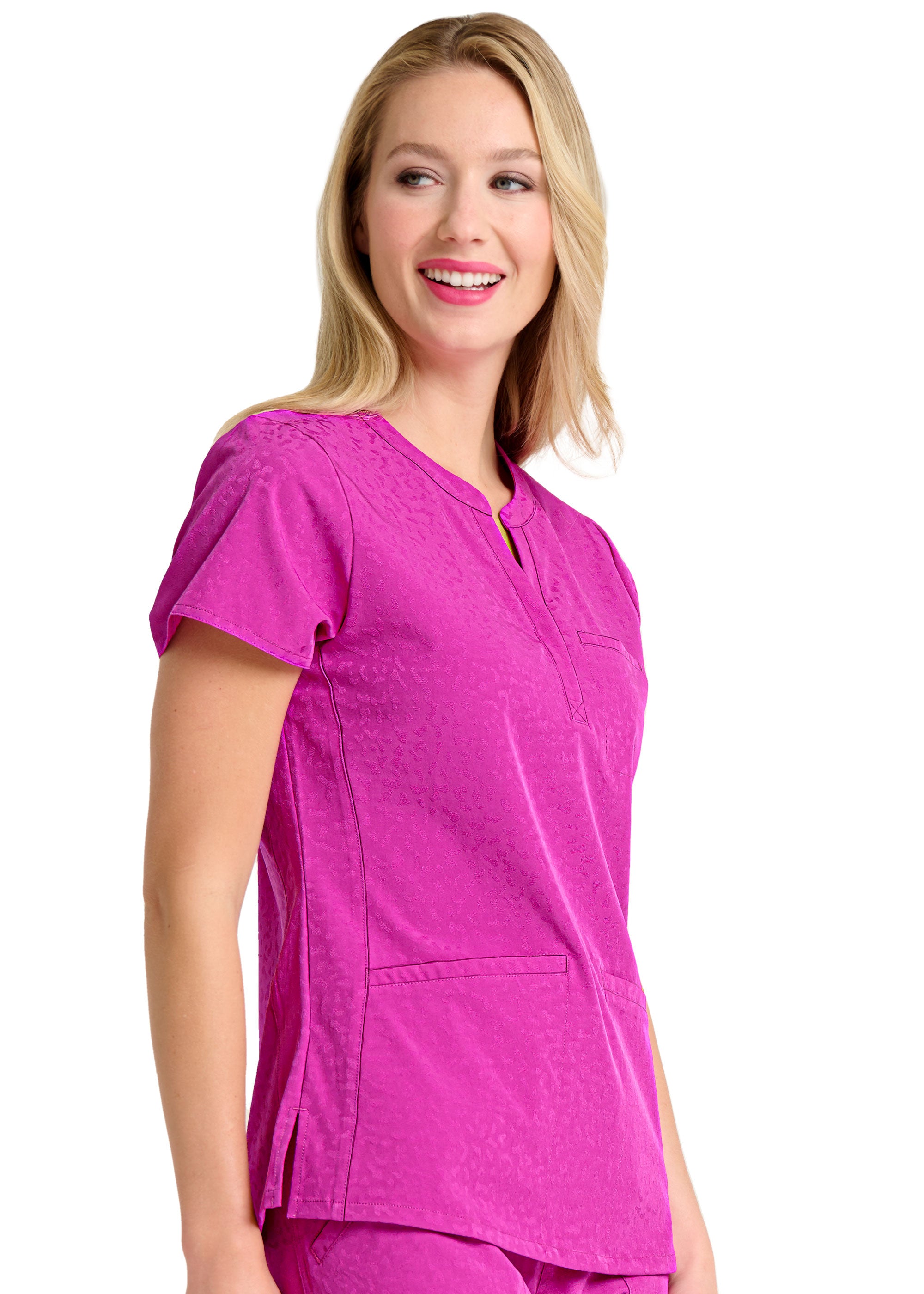 Zavaté Ava Therese Women's 1171 Lynx Jacquard Top – The Uniform Shoppe