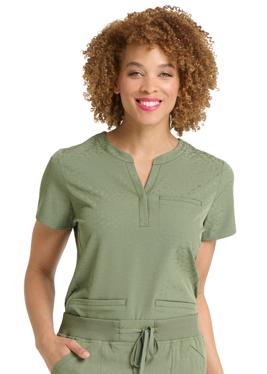 Zavaté Jacquard 1171 Lynx Jacquard Top
