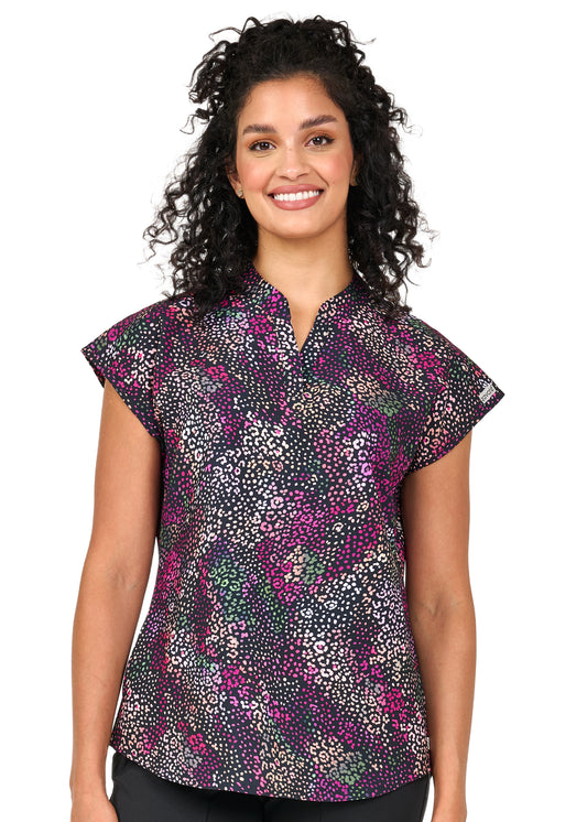 Zavaté Ava Therese Plus Size 1172 Diana Print Top