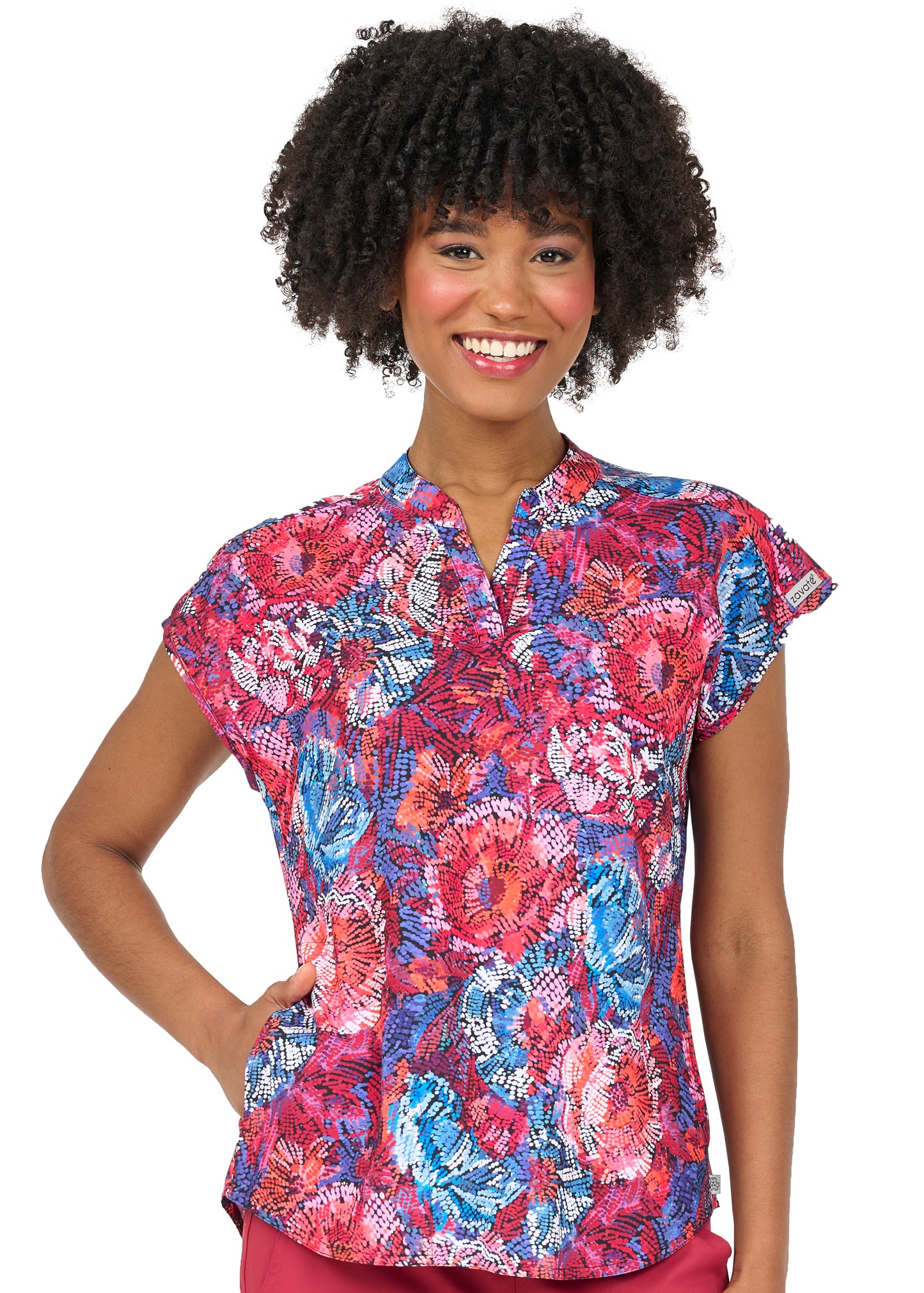 Zavaté Prints 1172 Diana Print Top