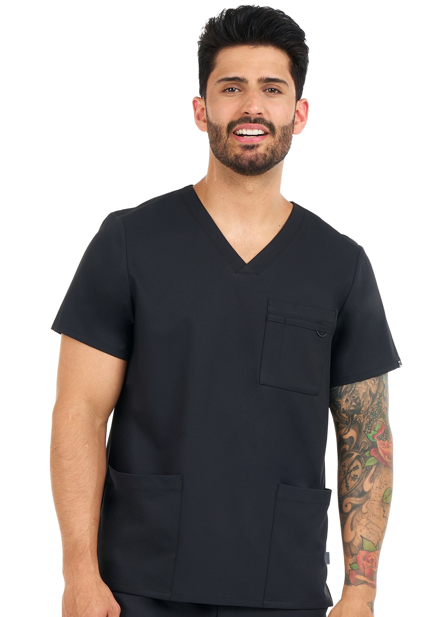 Zavaté Studio Men's 1195 Plus Size Power 3-Pocket Top