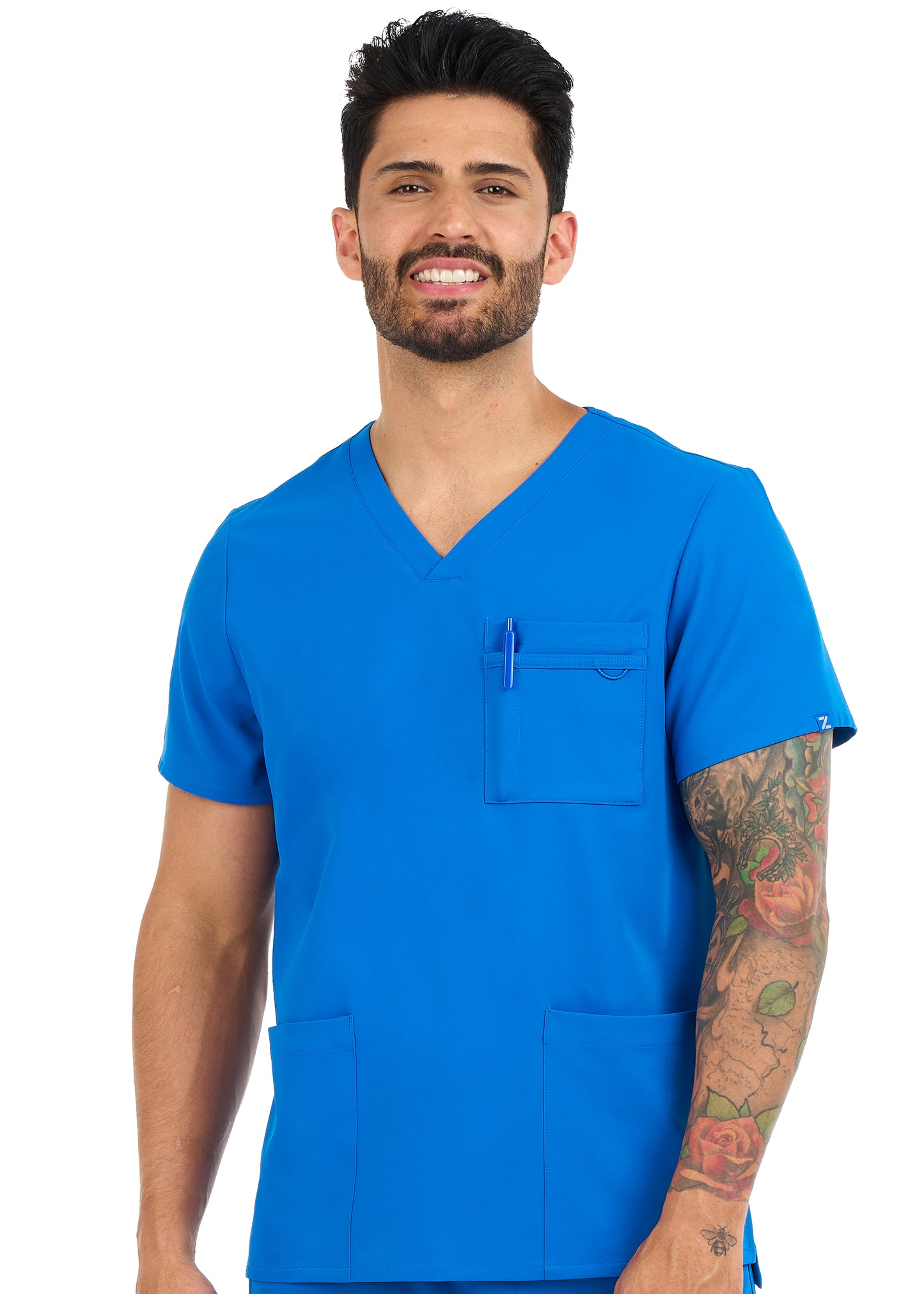 Zavaté Studio Men's 1195 Plus Size Power 3-Pocket Top
