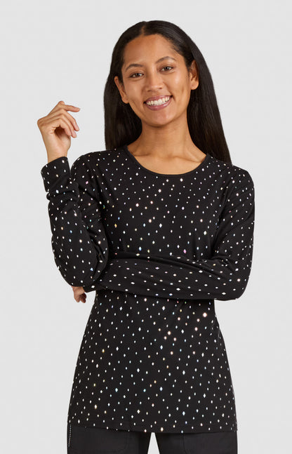 167PR-IridescentDiamondPattern-XXS