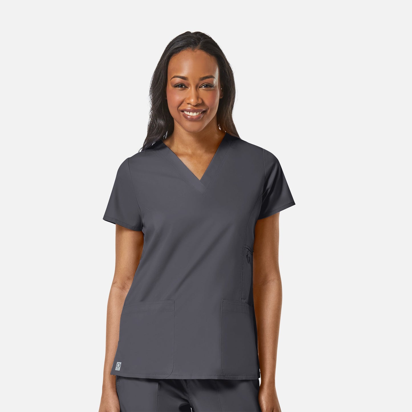 Maevn EON 1708 Women's Multi-Pocket V-neck Top — Clearance